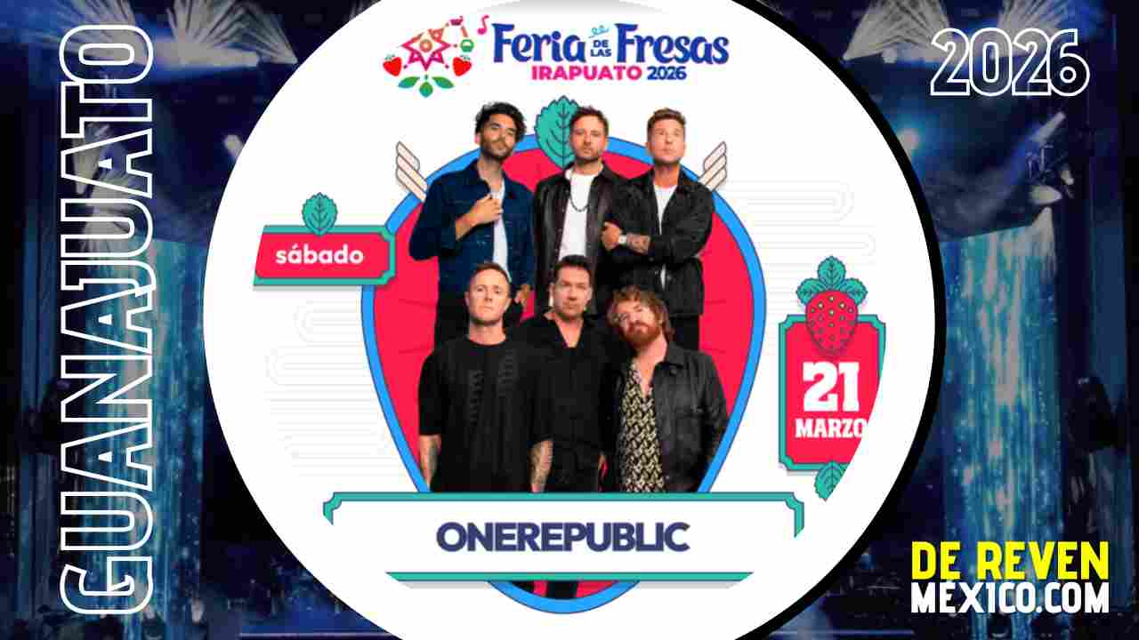 ONE REPUBLIC IRAPUATO 2026 FERIA DE LAS FRESAS