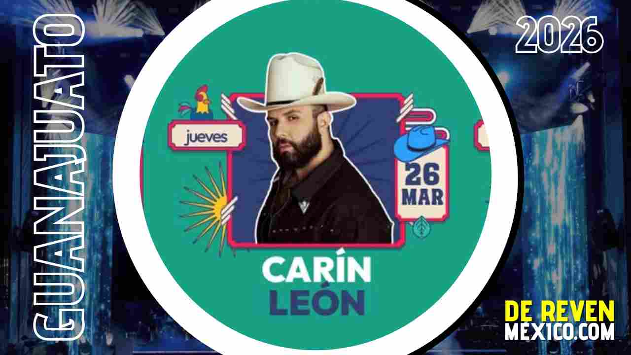 CARIN LEÓN PALENQUE IRAPUATO 2026 FERIA DE LAS FRESAS