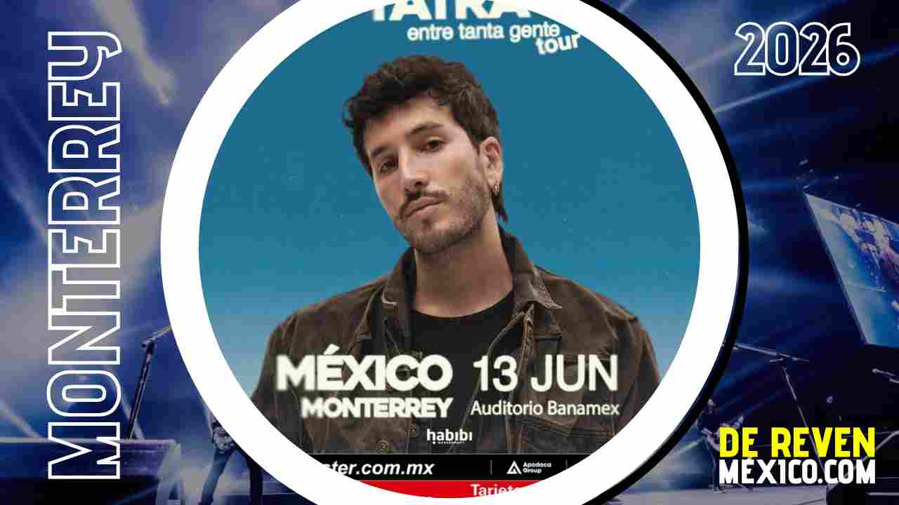 SEBASTIÁN YATRA MONTERREY 2026 AUDITORIO BANAMEX