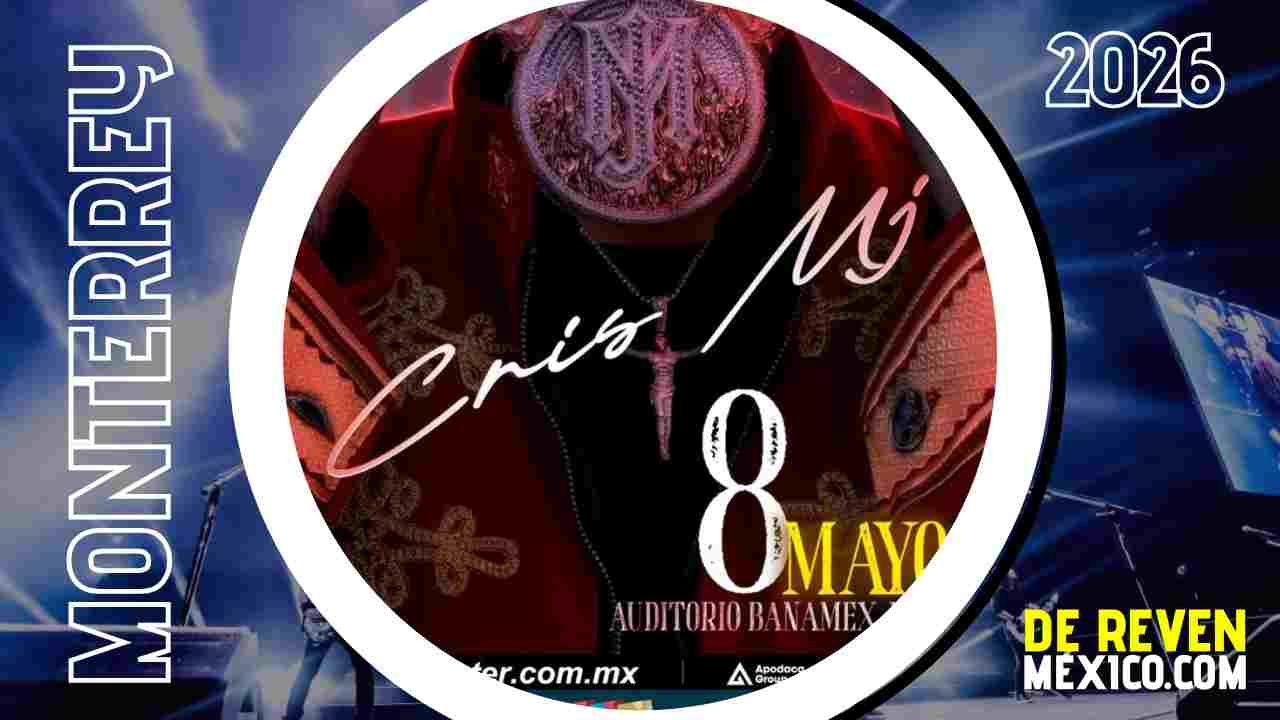 CRIS MJ MONTERREY 2026 AUDITORIO BANAMEX