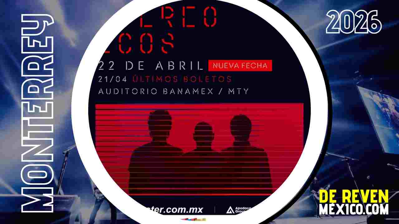 SODA STEREO MONTERREY 2026 AUDITORIO BANAMEX