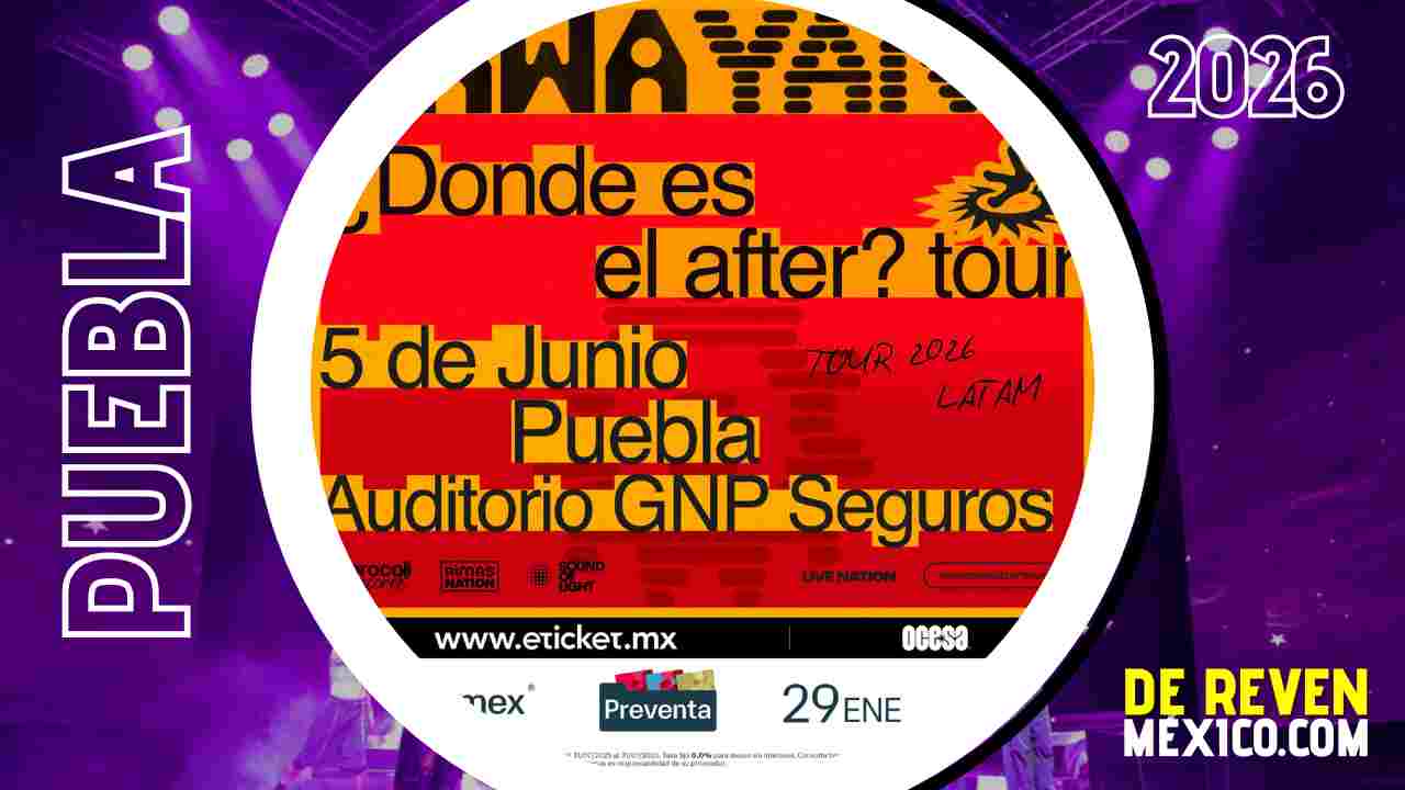 RAWAYANA PUEBLA 2026 AUDITORIO GNP SEGUROS