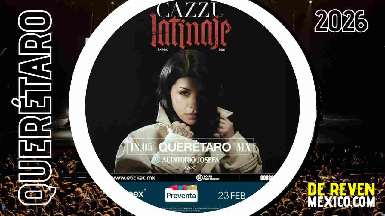CAZZU QUERÉTARO 2026 AUDITORIO JOSEFA ORTÍZ