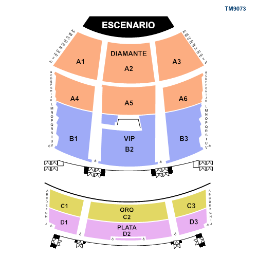 MAPA TEATRO MORELOS