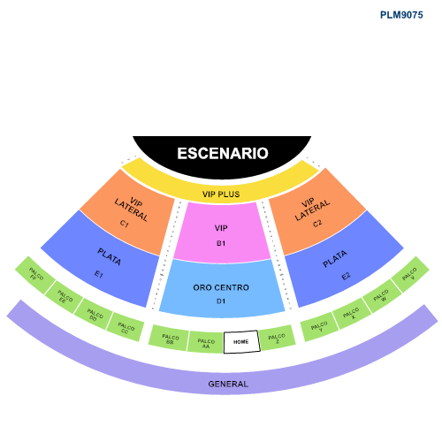 MAPA AUDITORIO PARQUE LAS MARAVILLAS