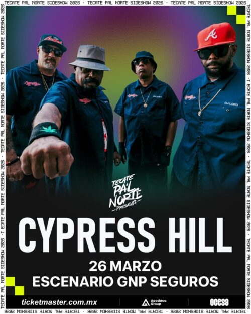 CYPRESS HILL GIVEAWAY 2026 ESCENARIO GNP SEGUROS