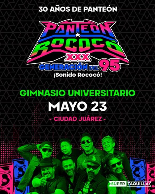 PANTEÓN ROCOCÓ CIUDAD JUÁREZ 2026 GIMNASIO UNIVERSITARIO
