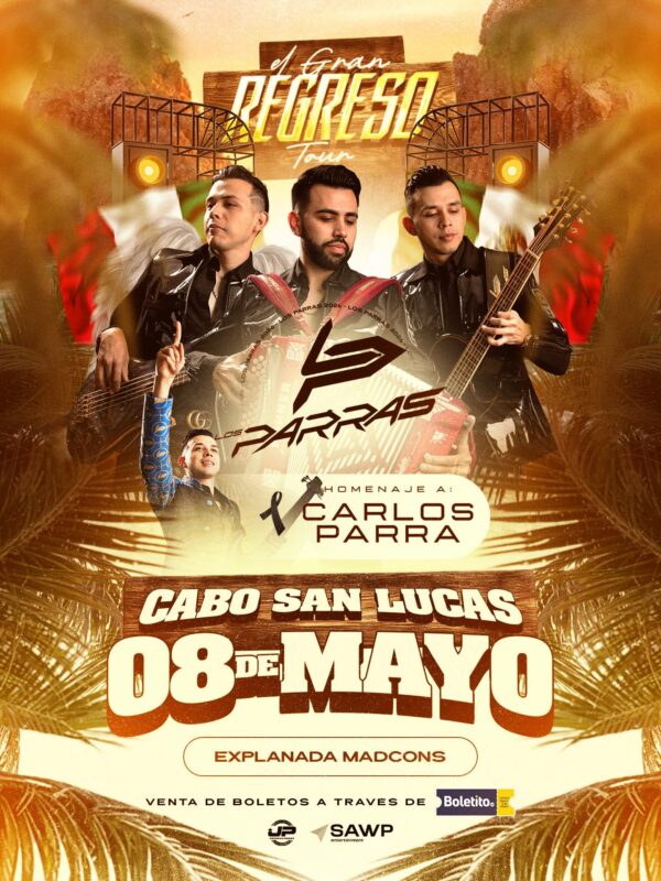 LOS PARRAS LOS CABOS 2026 EXPLANADA MADCONS