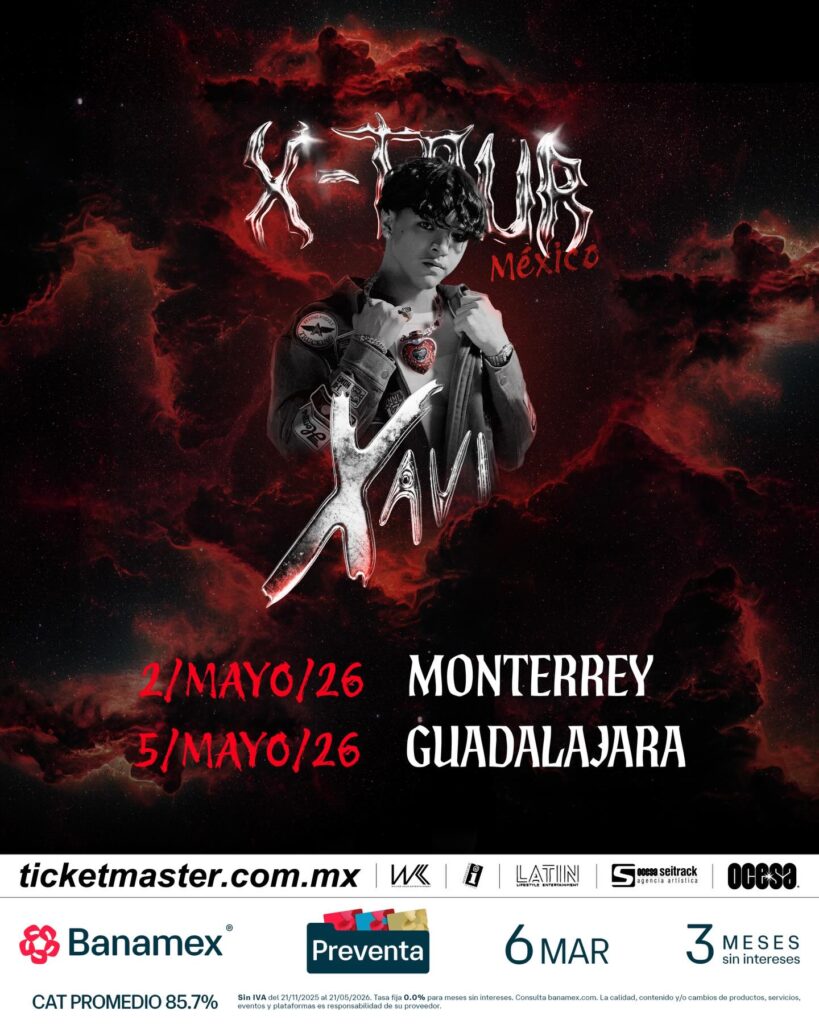 XAVI GUADALAJARA 2026 AUDITORIO TELMEX