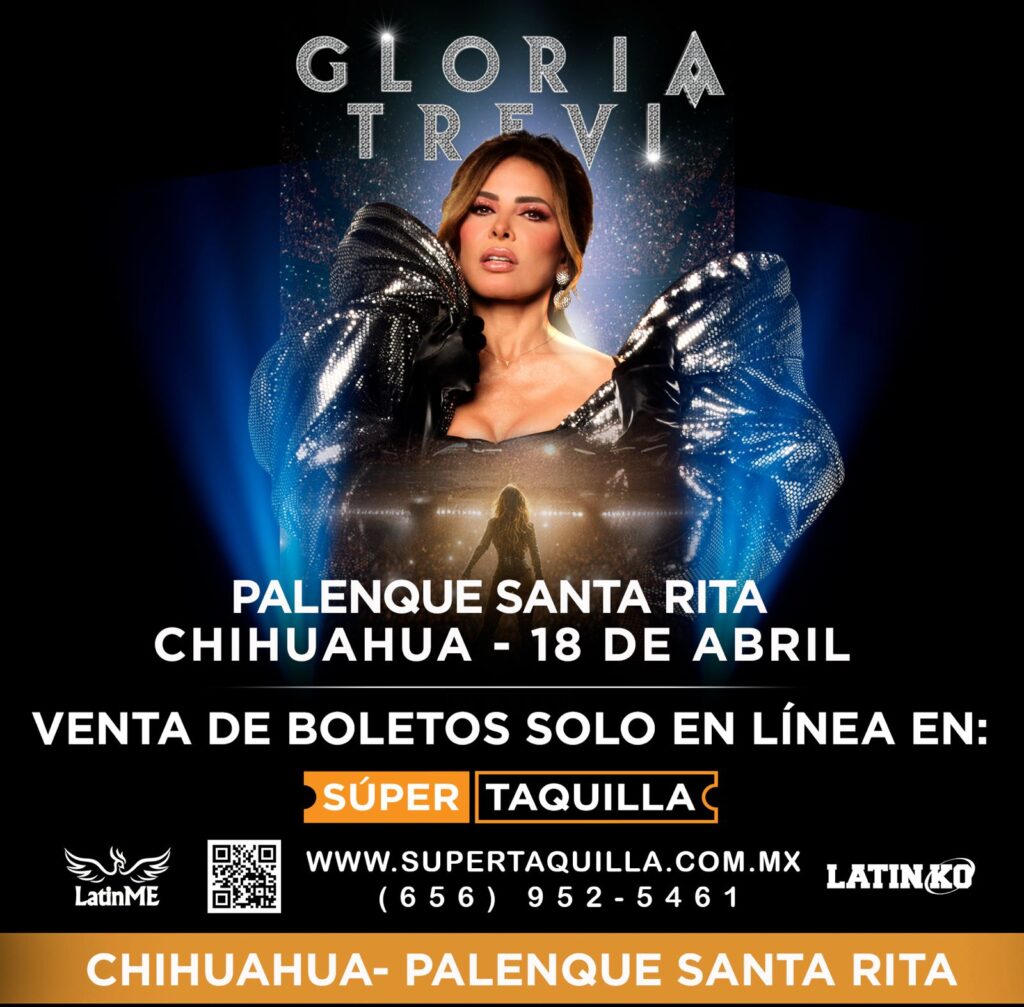 GLORIA TREVI CHIHUAHUA 2026 PALENQUE SANTA RITA