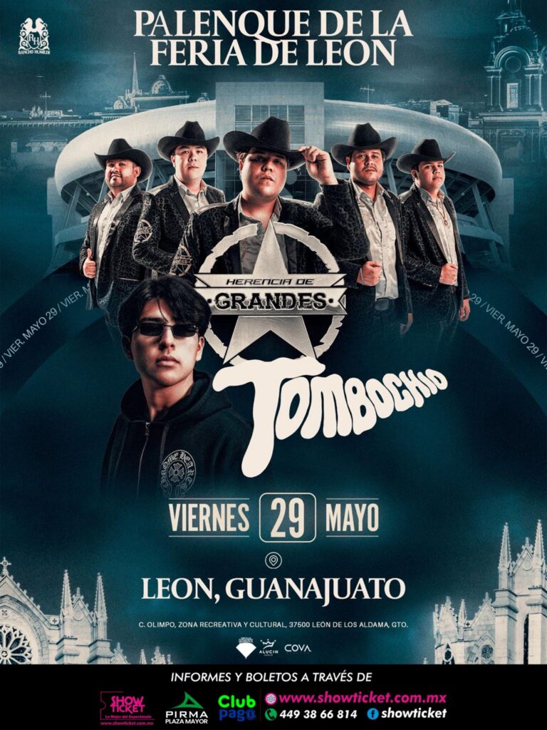 HERENCIA DE GRANDES Y TOMBOCHIO LEÓN 2026 PALENQUE DE LA FERIA