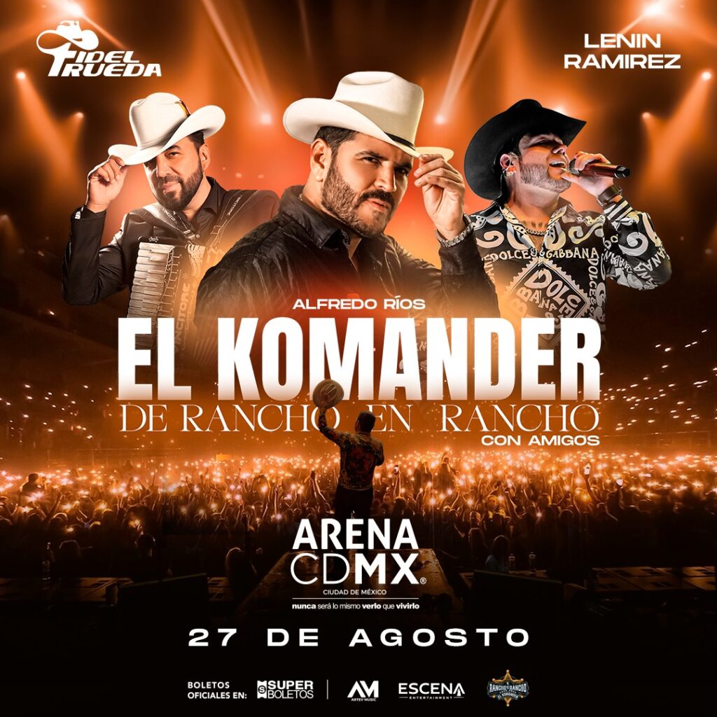 EL KOMANDER ARENA CDMX 2026