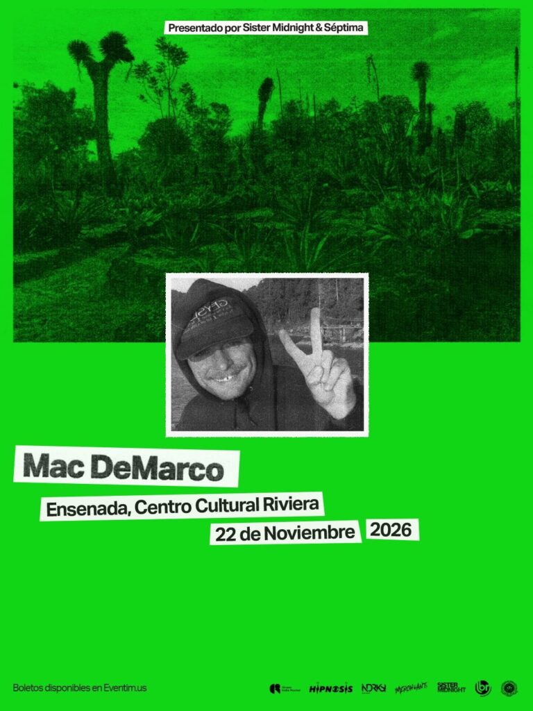 MAC DEMARCO ENSENADA 2026 CENTRO CULTURAL RIVIERA