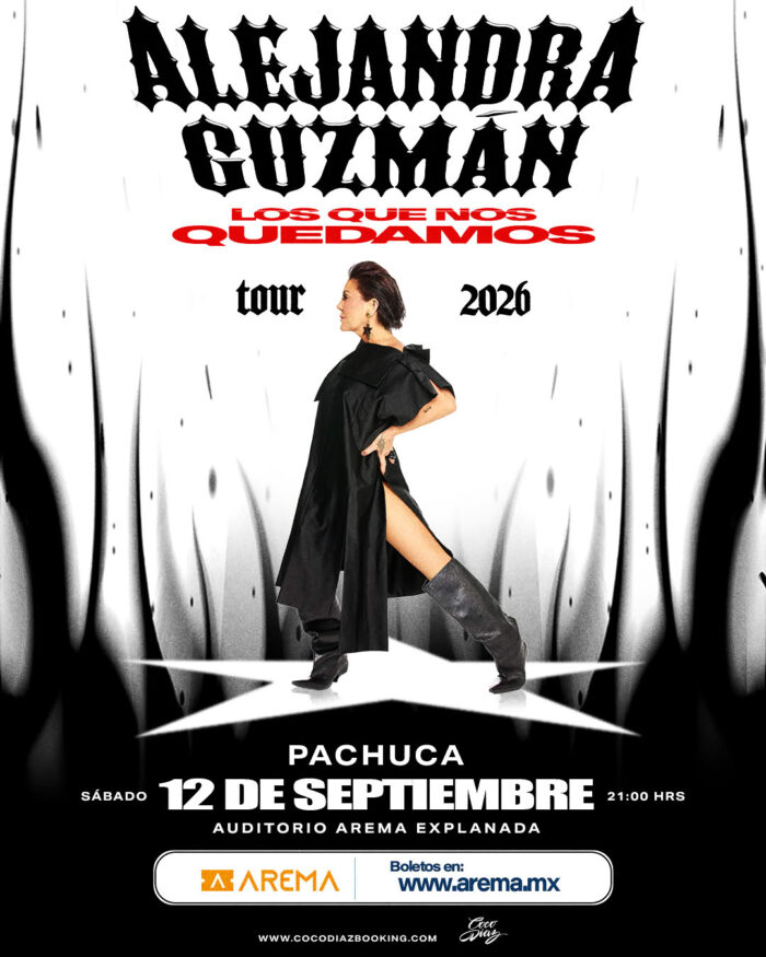 ALEJANDRA GUZMÁN PACHUCA 2026 AUDITORIO AREMA EXPLANADA