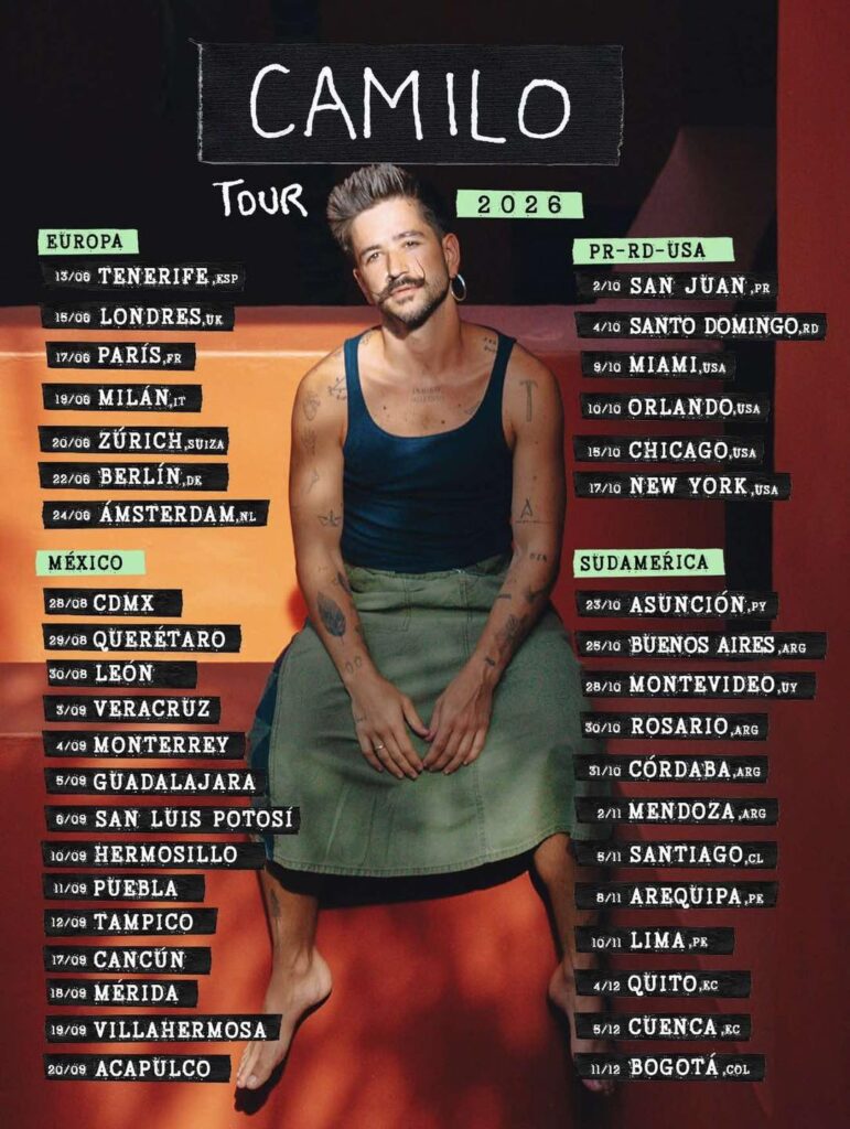 CAMILO ARENA CDMX 2026