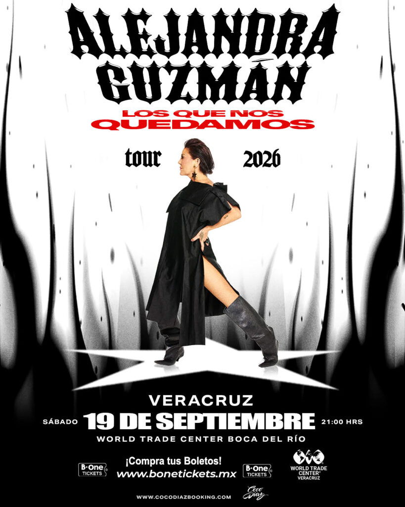 ALEJANDRA GUZMÁN VERACRUZ 2026 WORLD TRADE CENTER