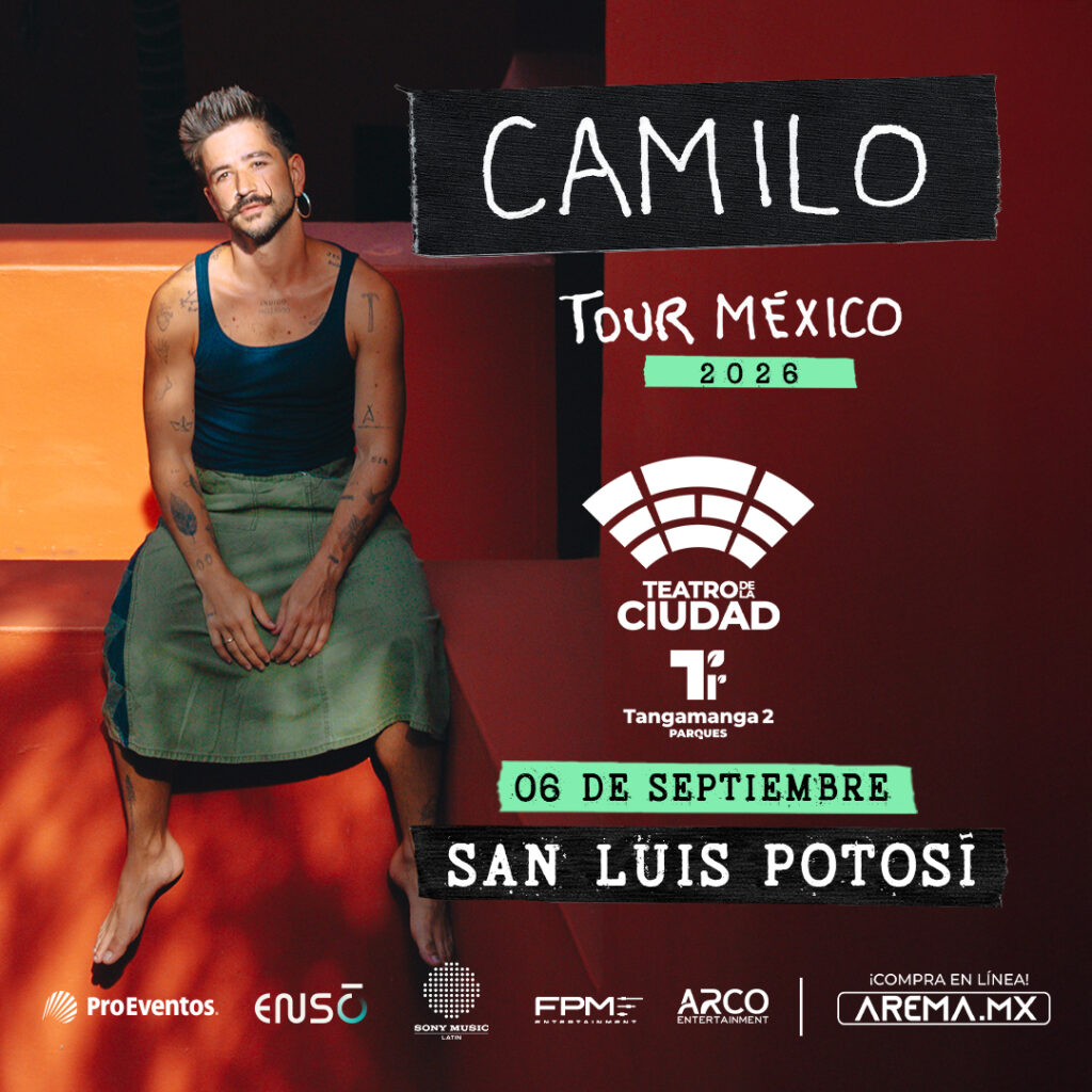 CAMILO SAN LUIS POTOSÍ 2026 TEATRO TANGAMANGA 2