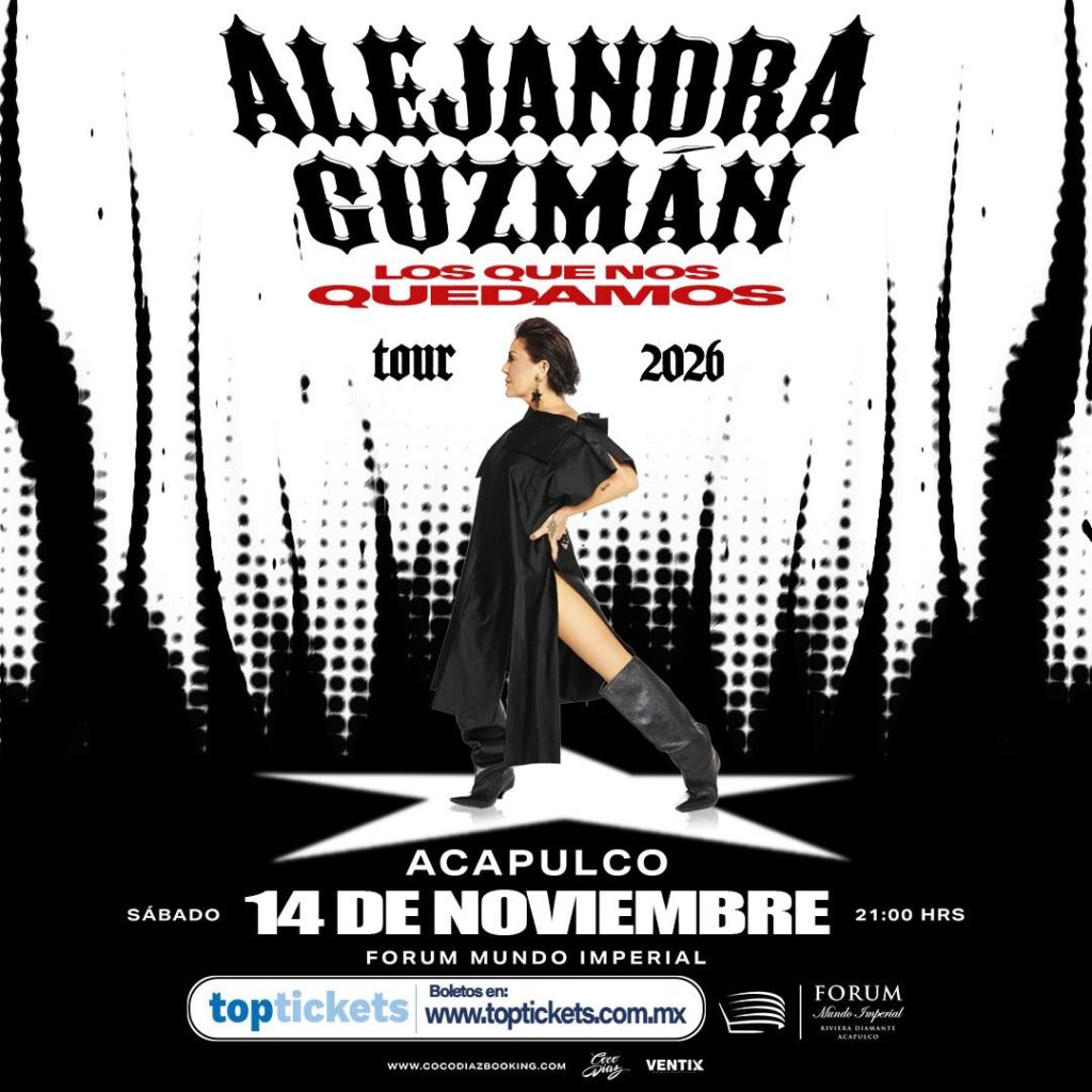 ALEJANDRA GUZMÁN ACAPULCO 2026 FORUM MUNDO IMPERIAL