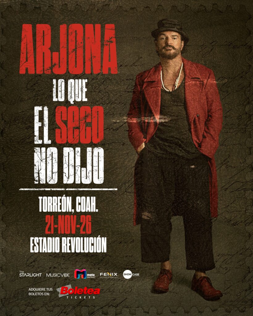 ARJONA TORREÓN 2026 ESTADIO REVOLUCIÓN