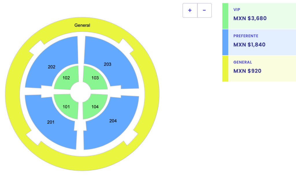 MAPA DE PRECIOS LA ADICTIVA PALENQUE PUEBLA 2026