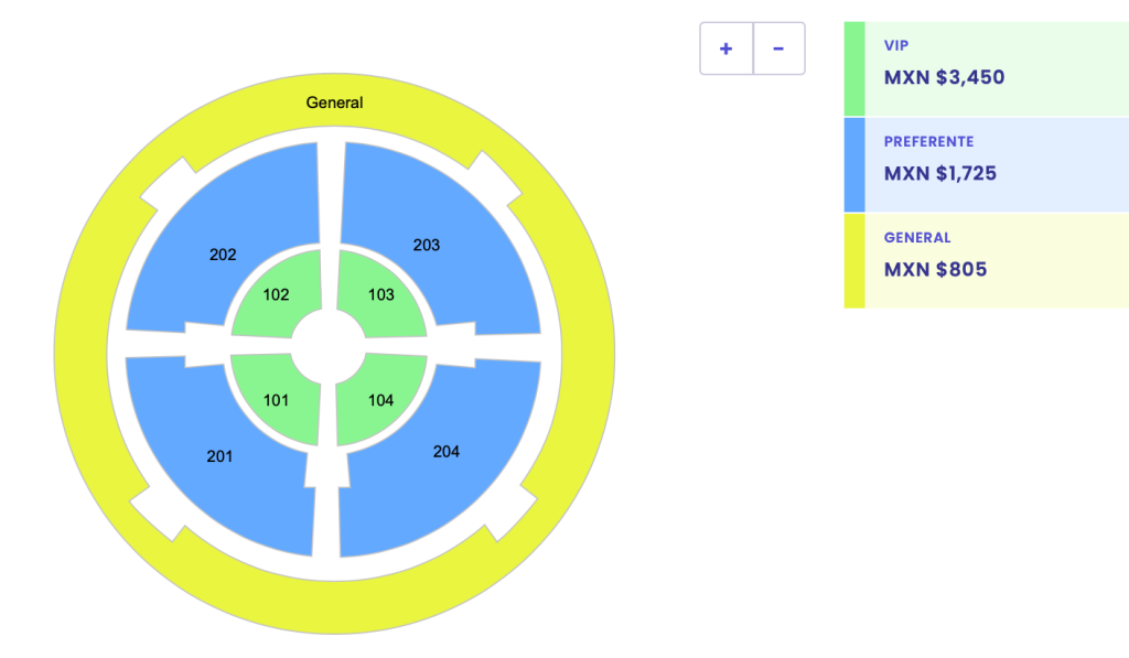 MAPA DE PRECIOS K-PAZ DE LA SIERRA BANDA MAGUEY PALENQUE PUEBLA 2026