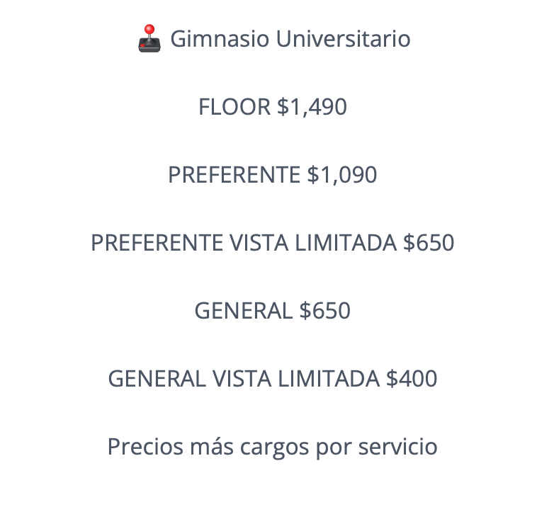PRECIOS PANTEÓN ROCOCÓ CIUDAD JUÁREZ 2026 GIMNASIO UNIVERSITARIO