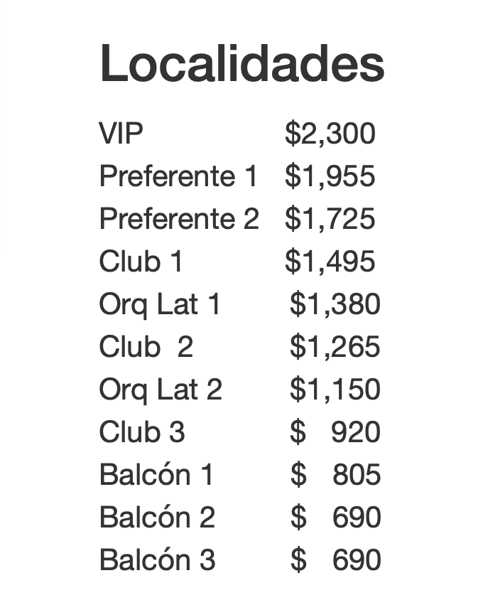 PRECIOS LULI PAMPIN ACAPULCO 2026 FORUM MUNDO IMPERIAL