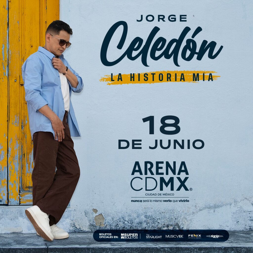 JORGE CELEDÓN ARENA CDMX 2026