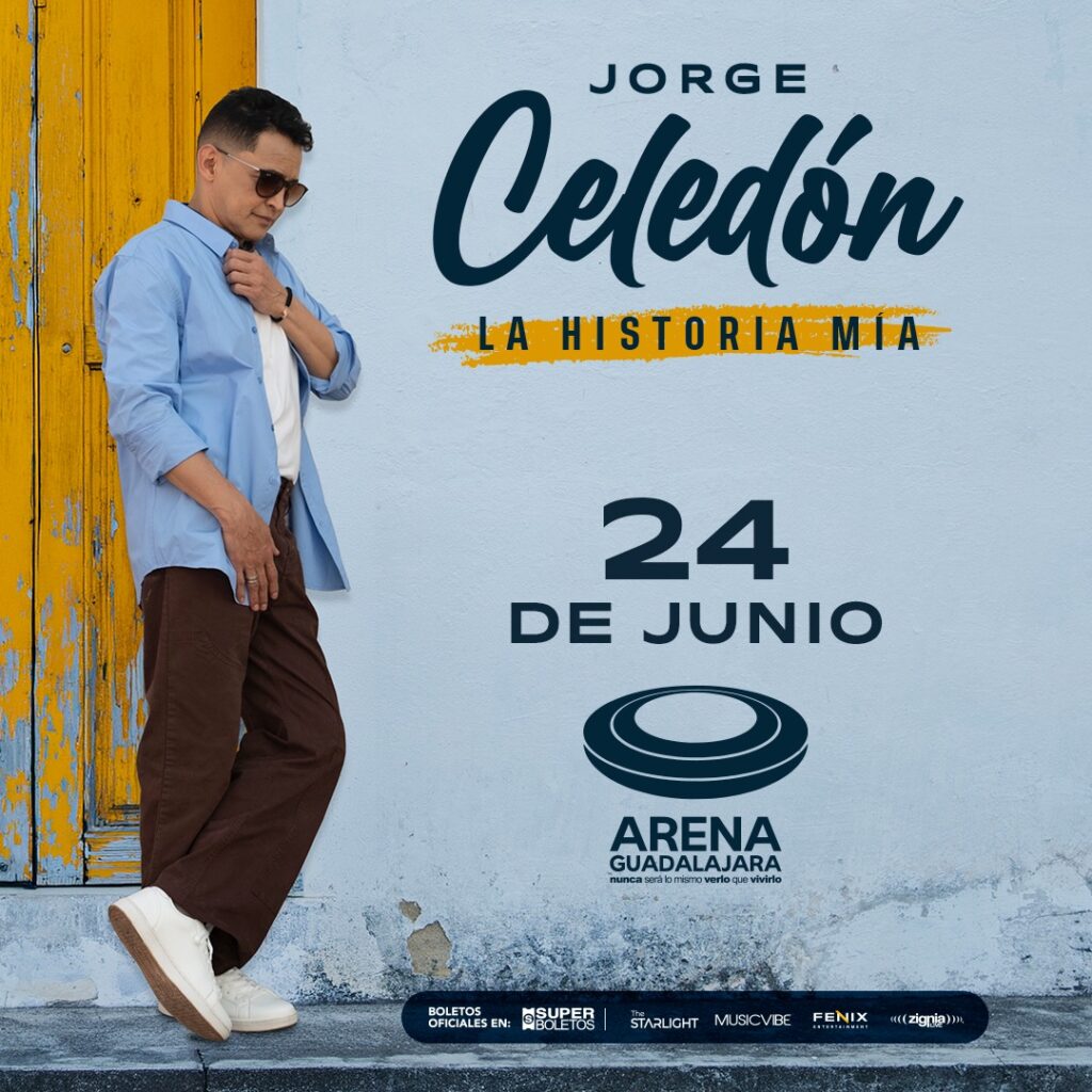 JORGE CELEDÓN GUADALAJARA 2026 ARENA GUADALAJARA