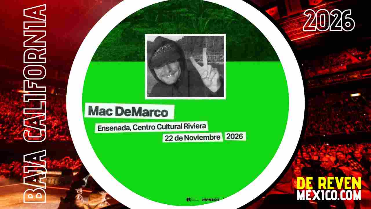 MAC DEMARCO ENSENADA 2026 CENTRO CULTURAL RIVIERA