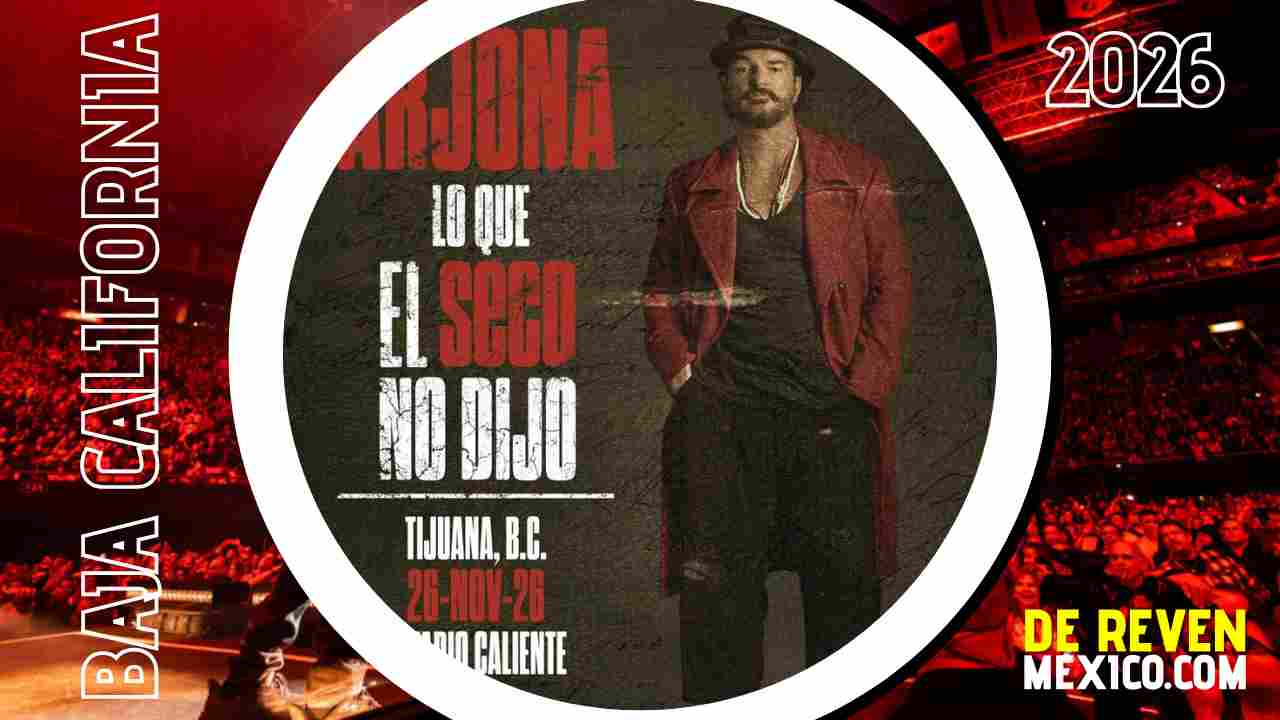 ARJONA TIJUANA 2026 ESTADIO CALIENTE