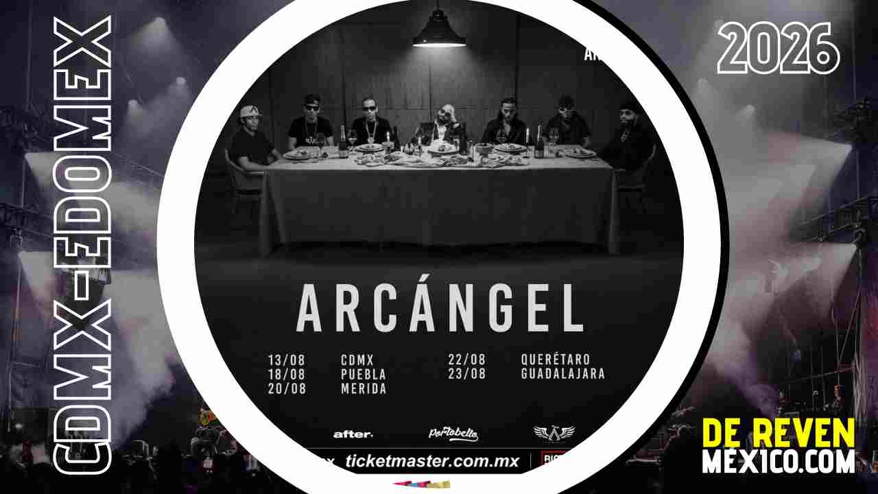 ARCÁNGEL CDMX 2026 PALACIO DE LOS DEPORTES