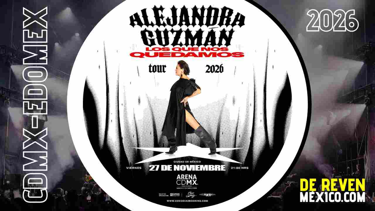 ALEJANDRA GUZMÁN ARENA CDMX 2026