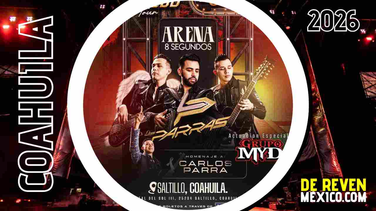 LOS PARRAS SALTILLO 2026 ARENA 8 SEGUNDOS