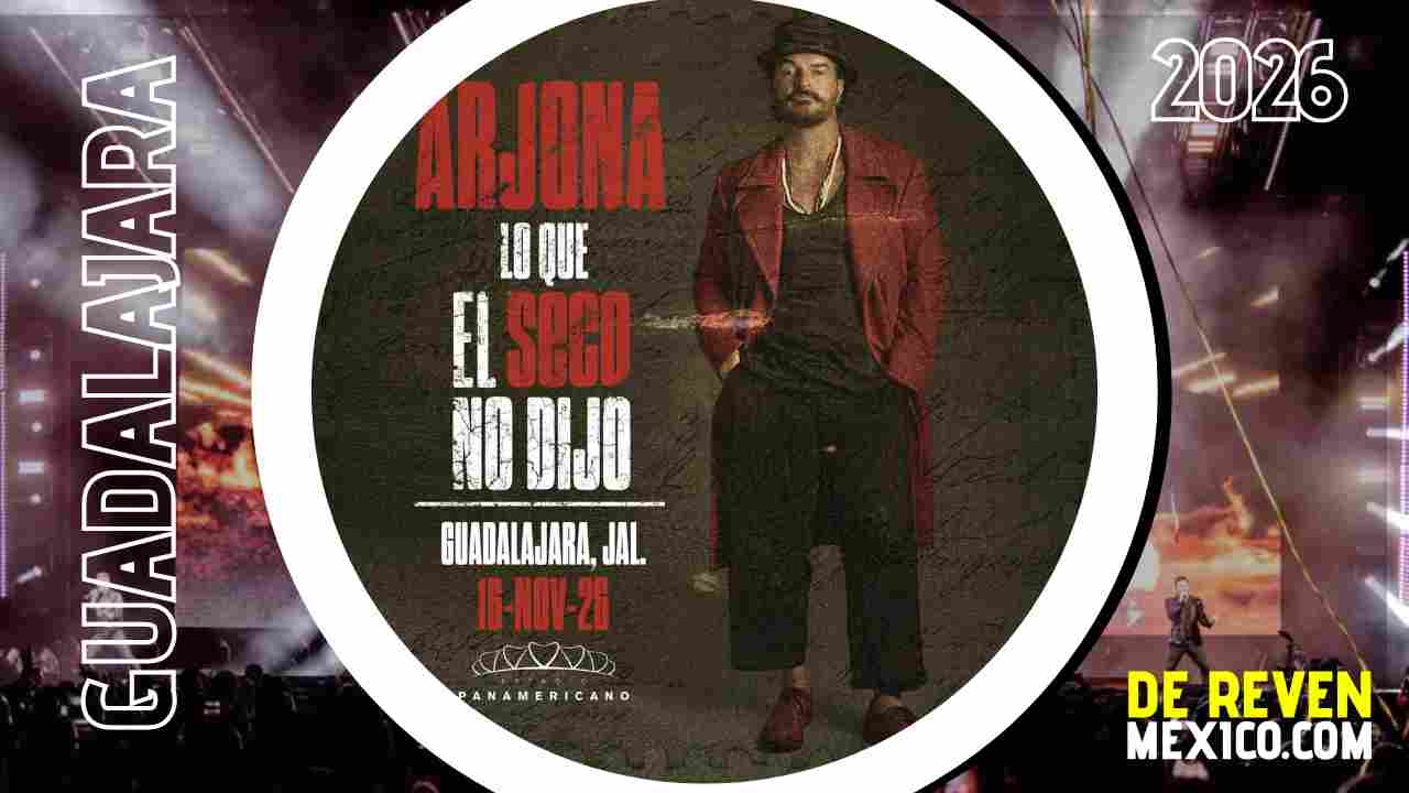ARJONA GUADALAJARA 2026 ESTADIO PANAMERICANO