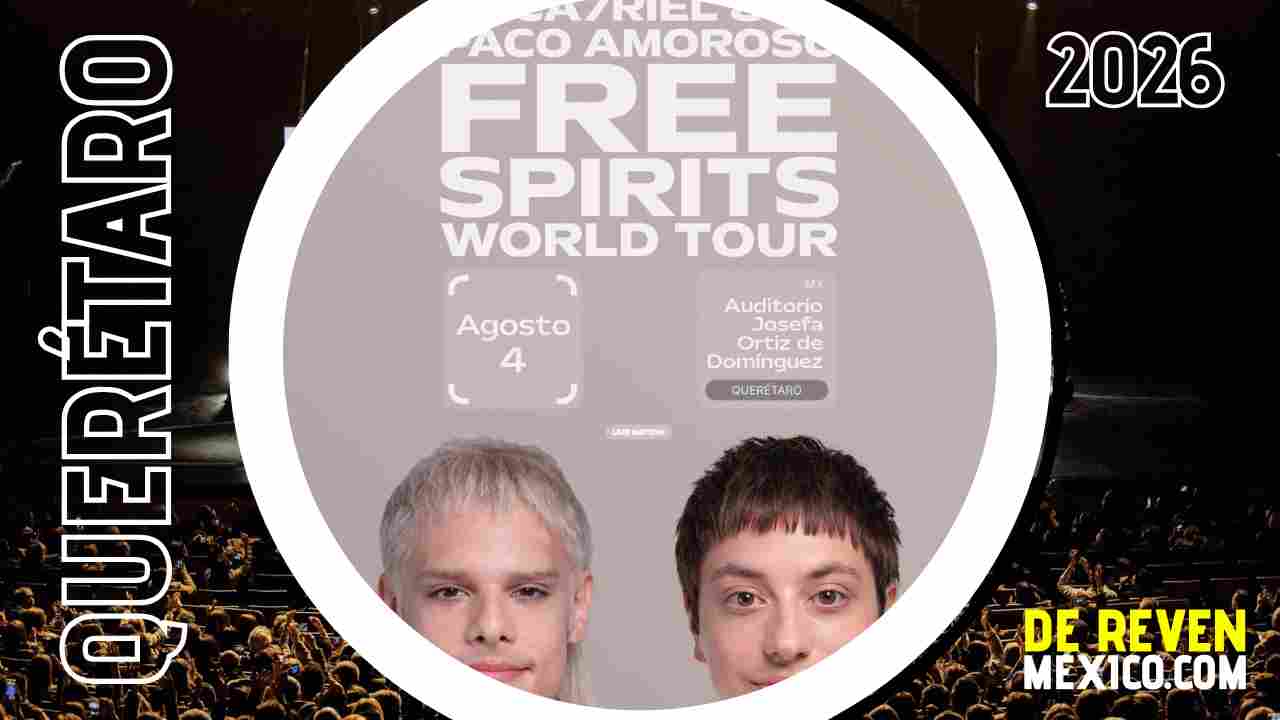 CA7RIEL Y PACO AMOROSO QUERÉTARO 2026 AUDITORIO JOSEFA ORTÍZ