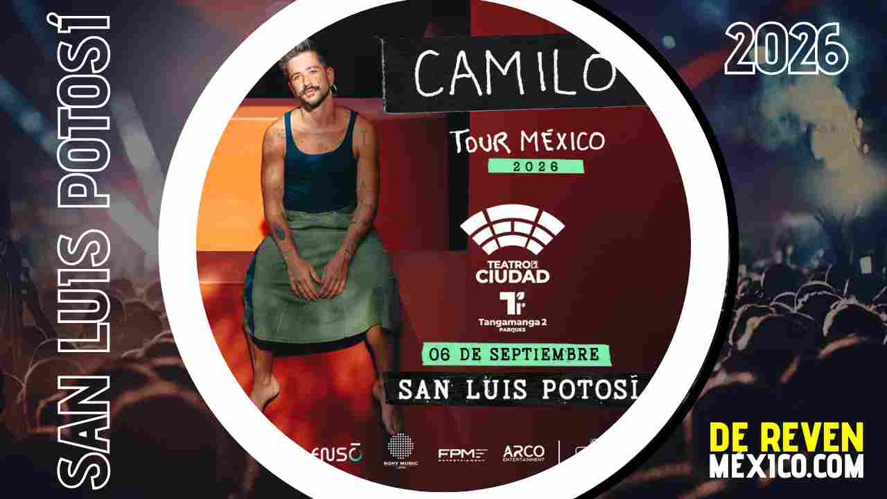 CAMILO SAN LUIS POTOSÍ 2026 TEATRO TANGAMANGA 2