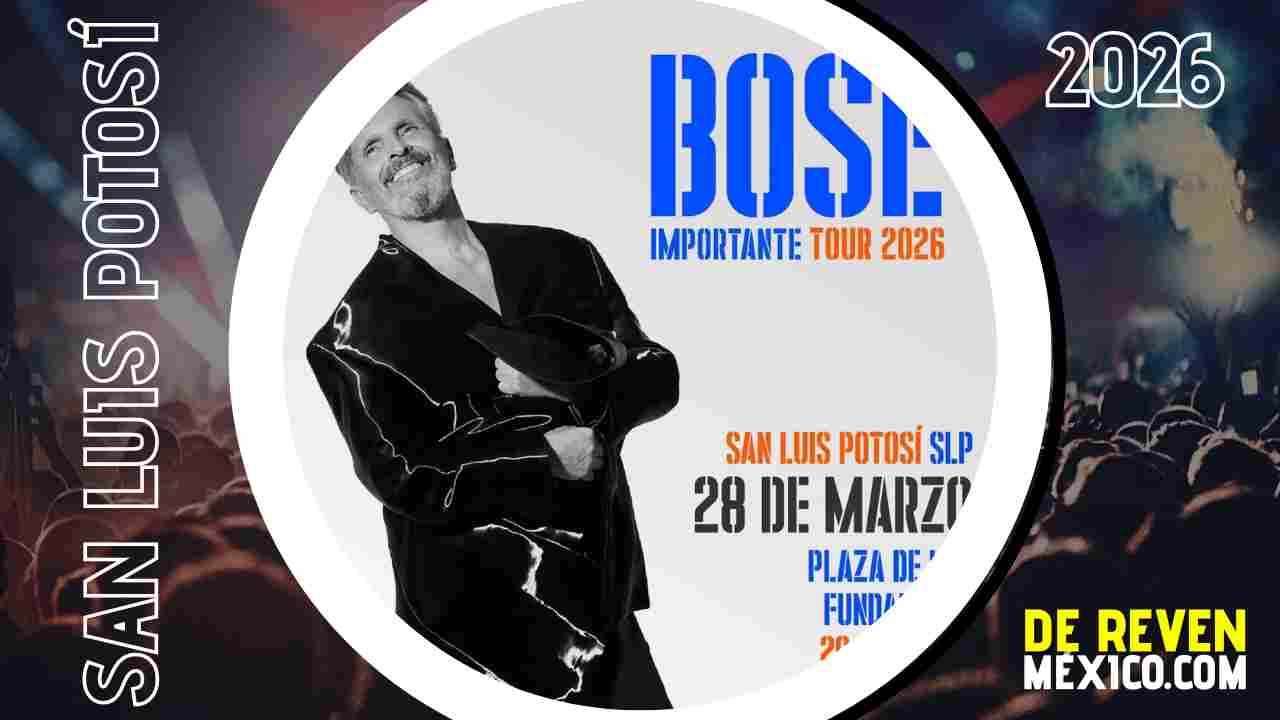 MIGUEL BOSÉ SAN LUIS POTOSÍ 2026 FESTIVAL SAN LUIS EN PRIMAVERA