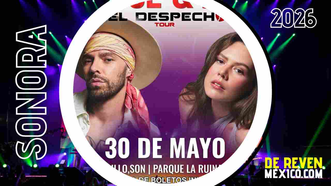 JESSE Y JOY HERMOSILLO 2026 PARQUE LA RUINA