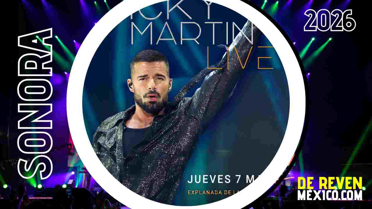 RICKY MARTIN HERMOSILLO 2026 EXPLANADA DE LAS ESTRELLAS
