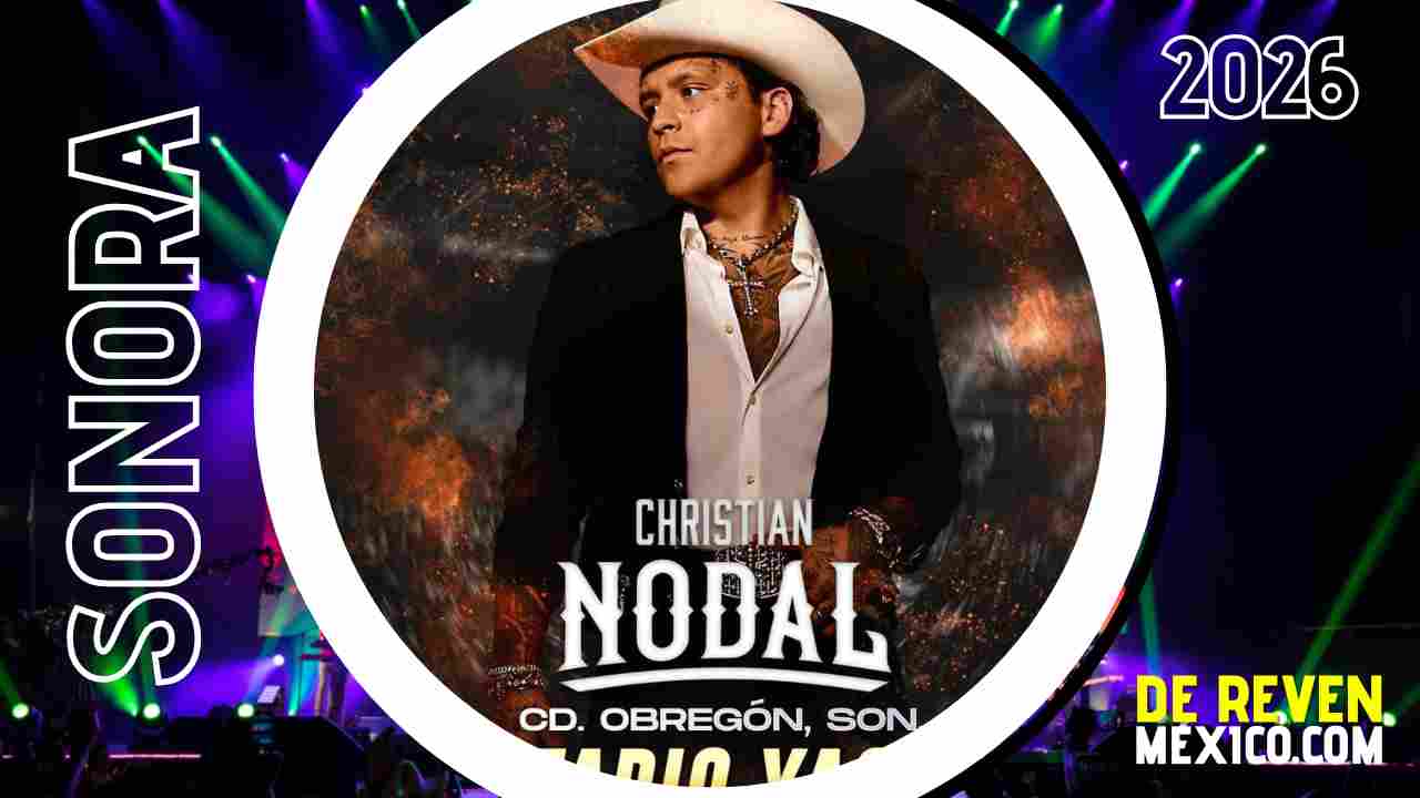 CHRISTIAN NODAL OBREGÓN 2026 ESTADIO YAQUIS