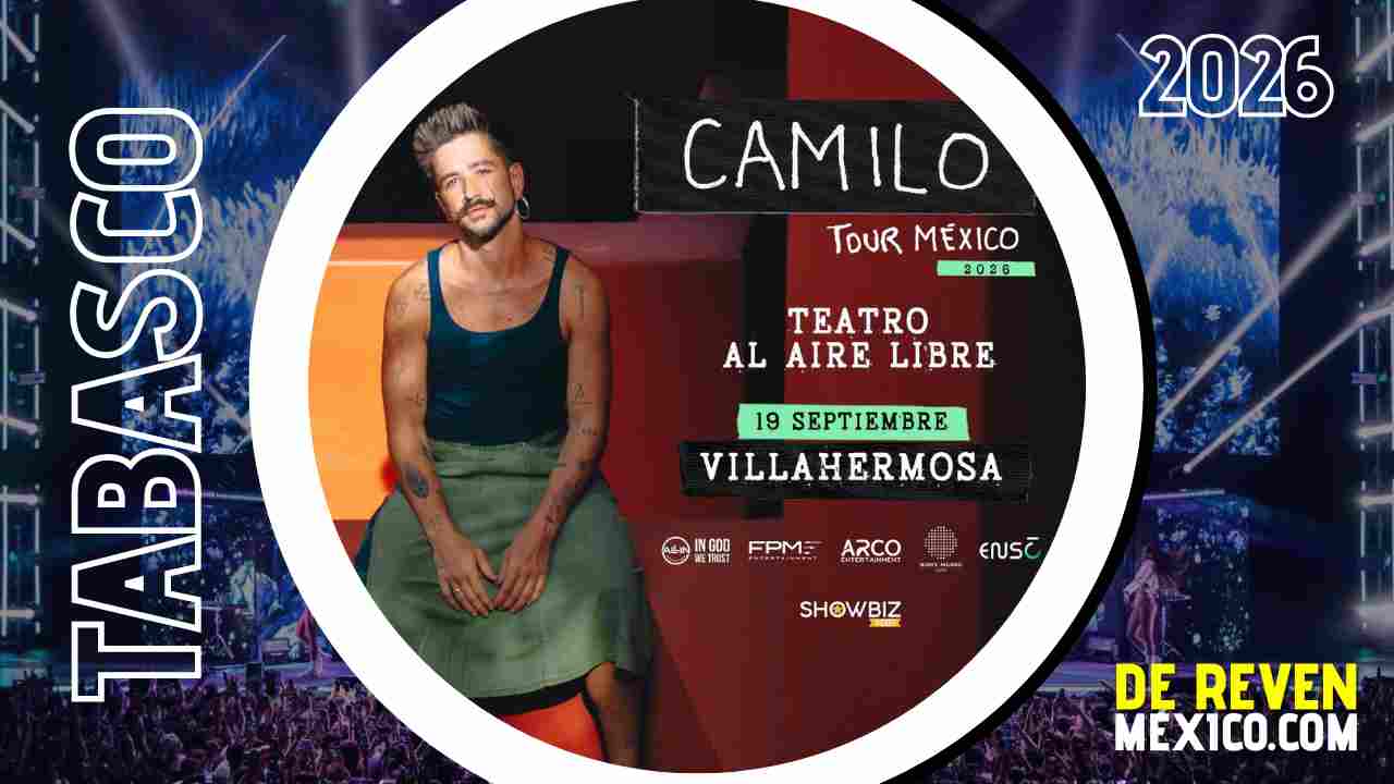 CAMILO VILLAHERMOSA 2026 TEATRO AL AIRE LIBRE PARQUE TABASCO