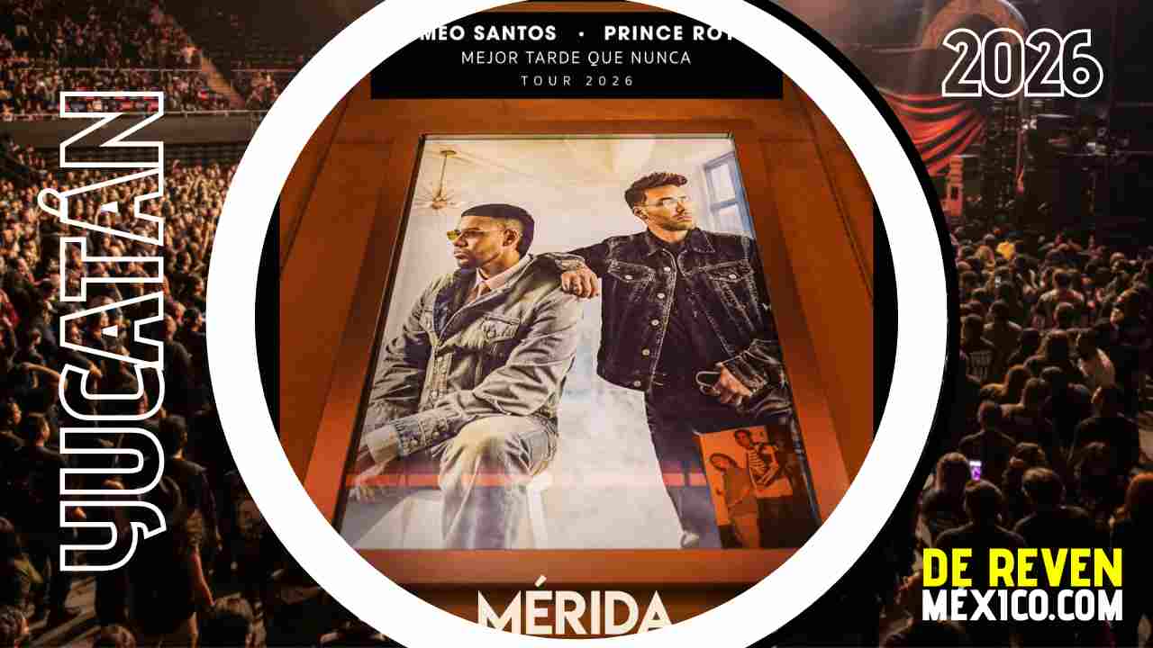 ROMEO SANTOS Y PRINCE ROYCE MÉRIDA 2026 ESTADIO DE BEISBOL KUKULKÁN