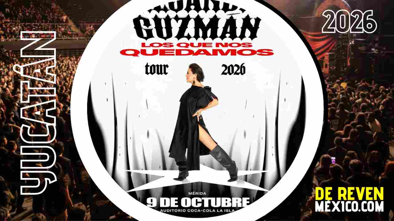 ALEJANDRA GUZMÁN MÉRIDA 2026 AUDITORIO COCA COLA LA ISLA