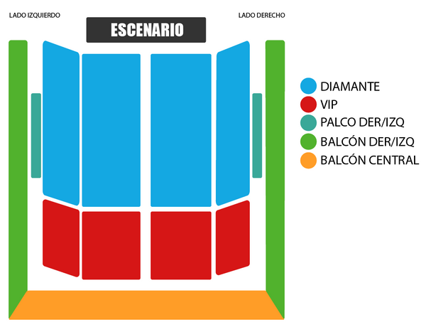 MAPA AUDITORIO JOSEFA ORTÍZ