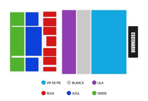 MAPA AUDITORIO COCA COLA LA ISLA