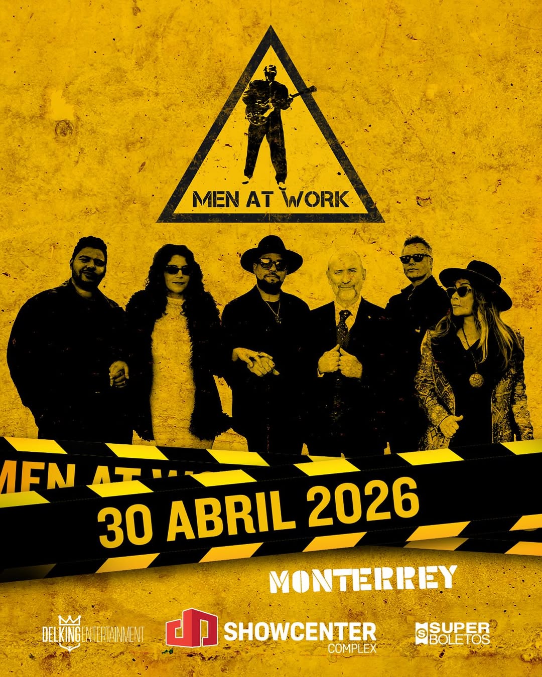 MEN AT WORK GIVEAWAY 2026 SHOWCENTER COMPLEX