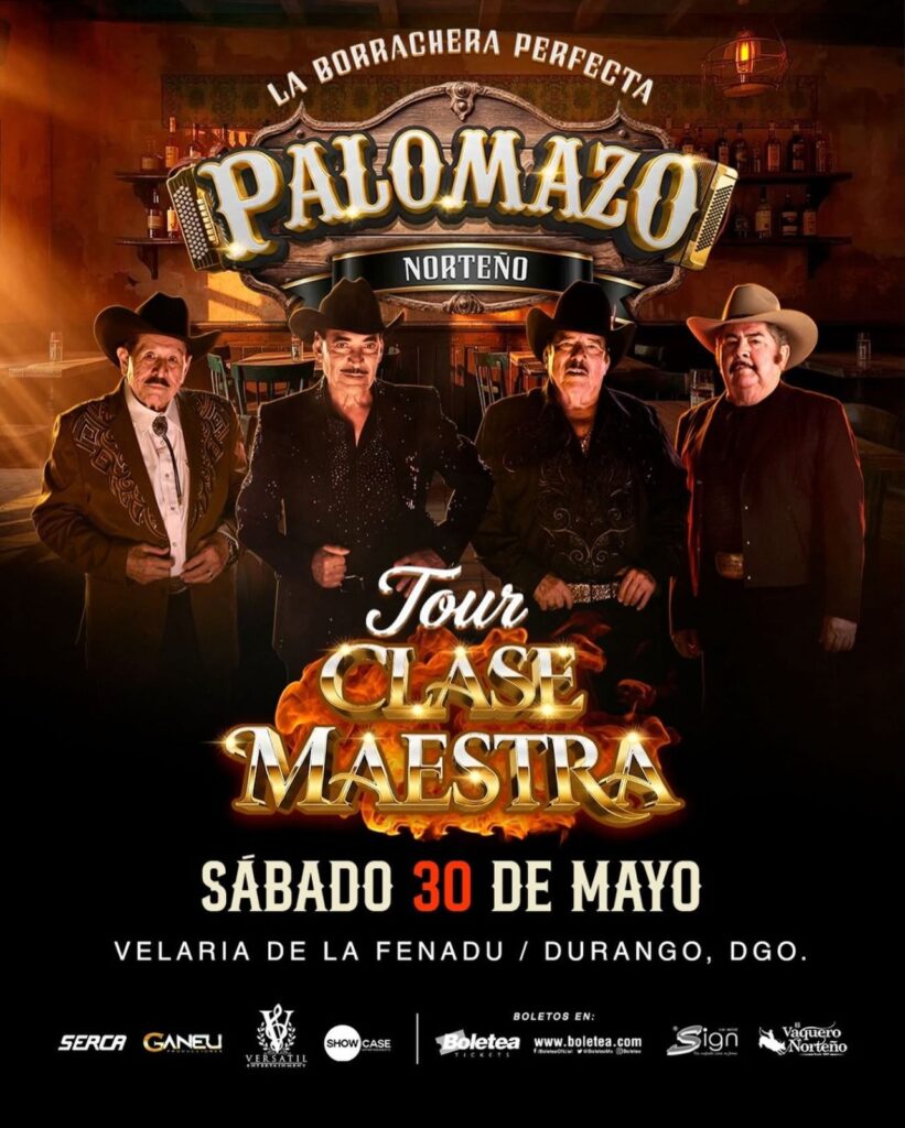 PALOMAZO NORTEÑO DURANGO 2026 VELARIA DE LA FENADU