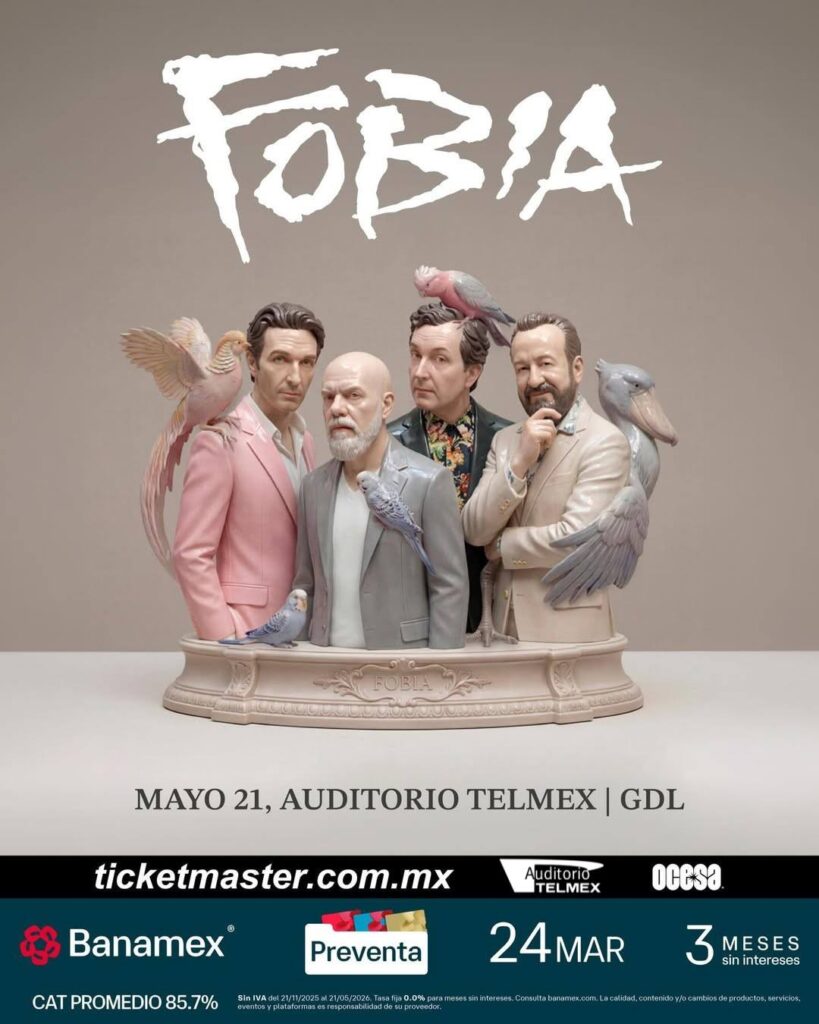FOBIA GUADALAJARA 2026 AUDITORIO TELMEX