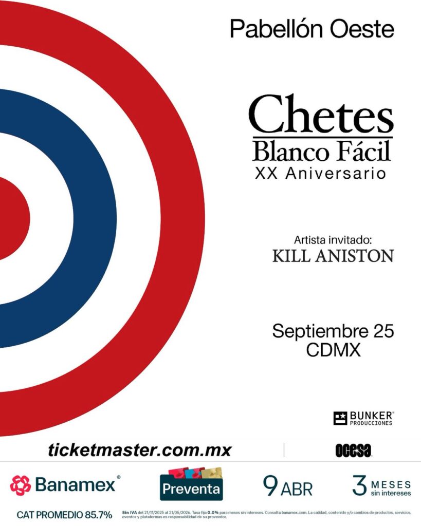 CHETES CDMX 2026 PABELLÓN OESTE